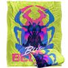 Blue Beetle Silhouette Blanket
