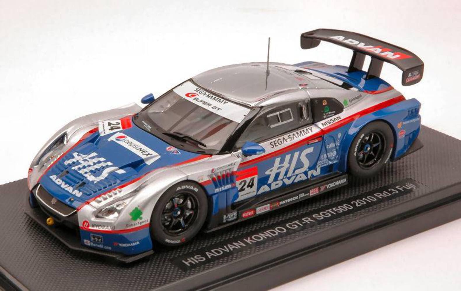 

Ebro HIS Kondo Fuji 2010 44444 Завершенный продукт 1/43 GT-R #24