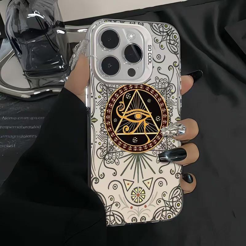 All-Seeing Eye Phone Case for Apple iPhone 17Pro, 16Pro, 15Pro, and 14Pro