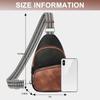 1Pc Fashion Women Sling Backpack Ladies Chest Pack Daypack Crossbody Bum Bag Shoulder Bag