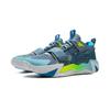 Li Ning Kids Basketball Angry Bloom Team Fashion Sports Simple Low Top Basketball Shoes Kids Sneaker YKBV016-5