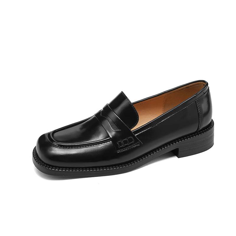 Krazing Pot Cow Skin Round Toe Size 42 Loafers Med Heels Slip On Gladiator Gladiator Autumn Pumps