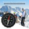 1-10PCS Portable Mini Camping 45mm Outdoor Survival Compass Guider Navigation Button Design Pocket Compass Practical Guider