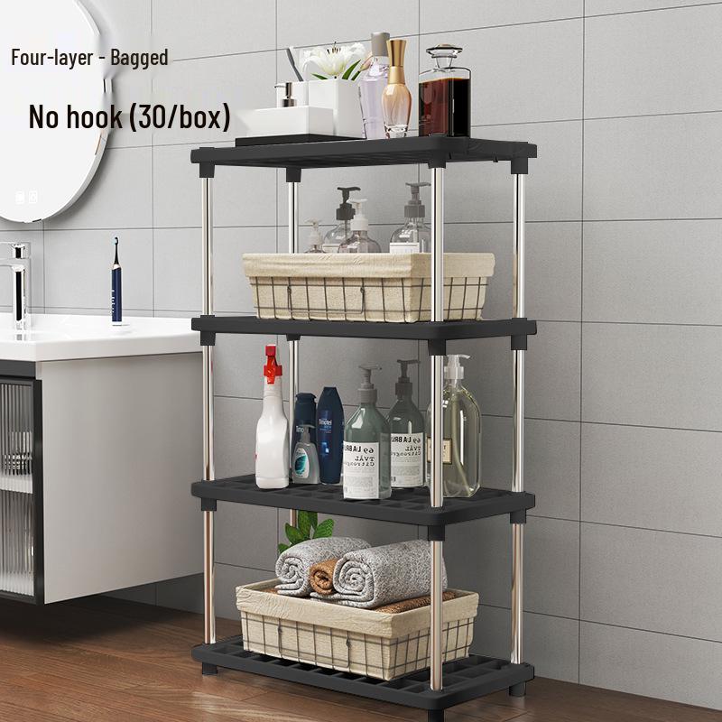 Multi-Layer Storage Rack for Kitchen, Bathroom, Living Room, and Desktop Use