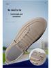 Men's Casual Genuine Leather Non-Slip Breathable Board Shoes