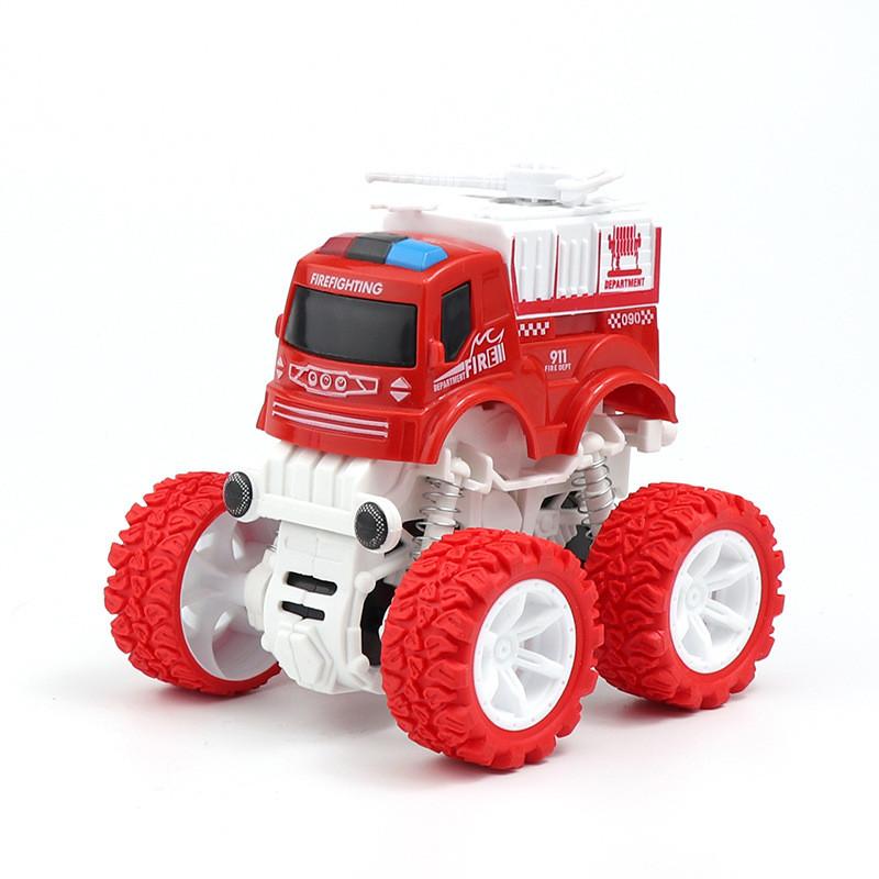 Off Road Vehicle Excavator Crane Dump Truck Fire Truck Children Toys Car For Kids Construction And Rescue Play