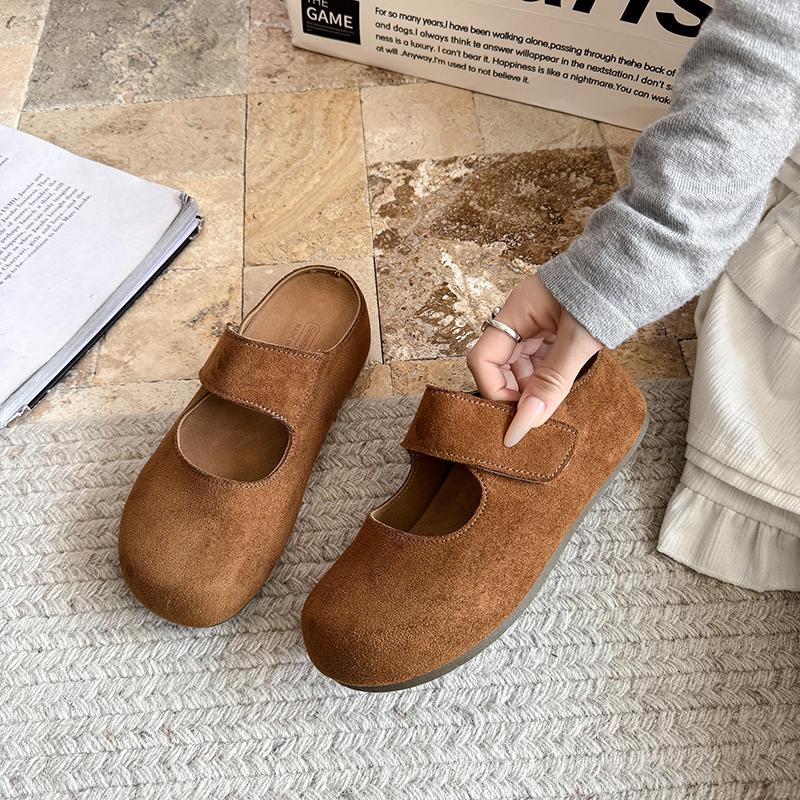 Fashion Flat Shoes Female Woman's Slippers Cover Toe Luxury Slides 2025 Designer Female Shoes Slippers Casual Cover Toe 2025 Luxury