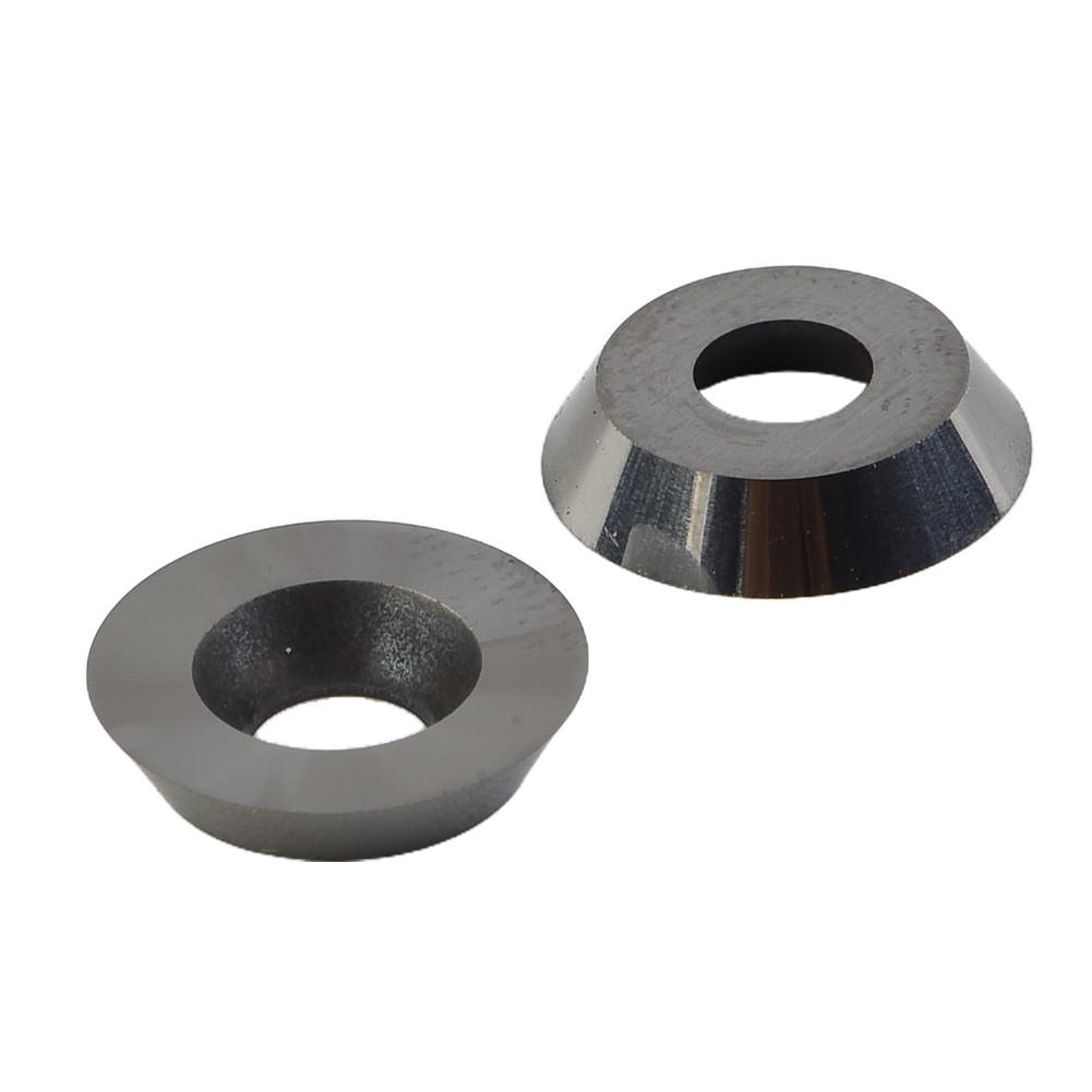 10PCS 30° Round 12x2.5mm Carbide Inserts Cutters Knives Replacement Lathe Blade