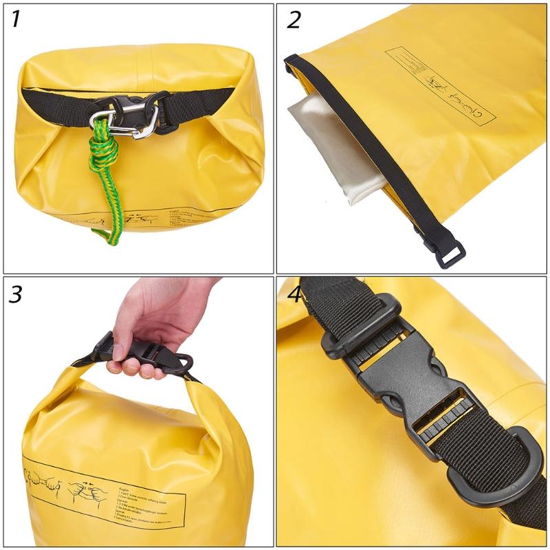 Anchor Sand Bag Kayak Anchor, Anchor Kayak Canoes Power 10L Waterproof Dry Bag