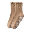 Rutschfeste Pilates-Socken Atmungsaktive Bodensocken Trendige Yoga-Socken für Damen