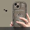 Suitable for Huawei P60 Mobile Phone Case Mate50pro Transparent Full Screen Rose Honor 80/70 Full Cover Anti-fall Soft Shell