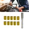 Spark Plugs Thread Repair Kit 15mm Cylinder Head Rethreaded Tool for Gasolines Engine M14x1.25 Inserts Gasolines Repair