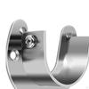 Shower Rod Brackets Closet Supports Lightweight U Shaped Wardrobe for