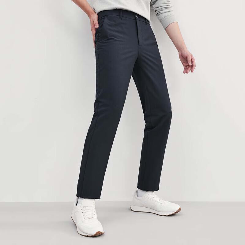Septwolves Men's Straight-Leg Warm Casual Pants