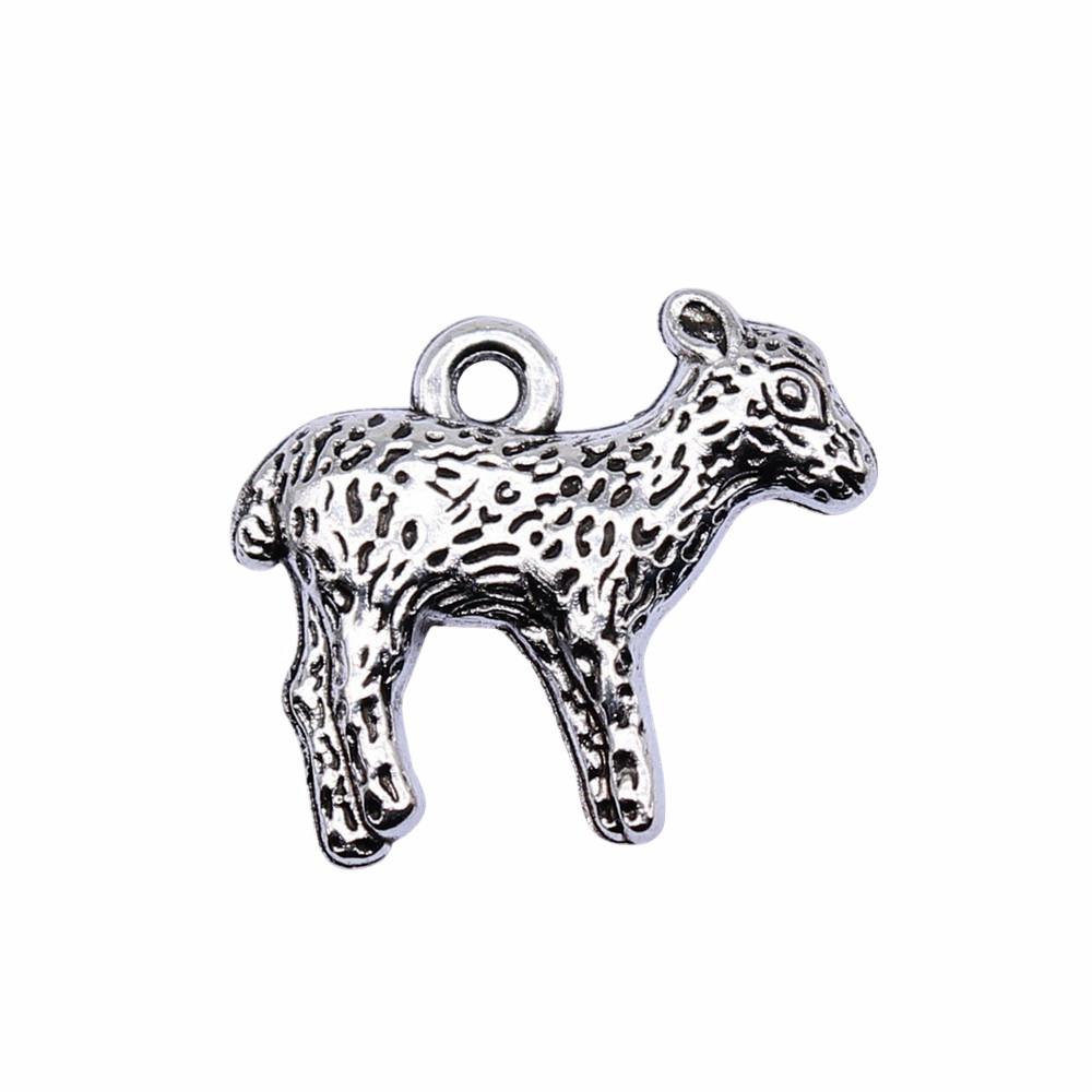 Deer Antler Charms Christmas Day Pendants For Nature Inspired Jewelry