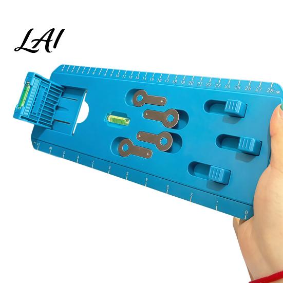 Frame Hanging Hardware Picture Tool with Level for Easy Positioning Quick Precise Position Wall Art Installation Kit Photo Painting Canvas Mounting