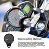 Motorcycle Speedometer Digital Motorcycle Tachometer Speed Gauge LED Odometer Waterproof Tachometer Universal Digital Gauge