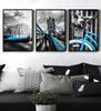 London Tower Bridge Poster Prints Canvas Painting Wall Art Picture for Living Room Home Decor