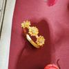 Ring Palace Style Daisy Corolla Live Ring Women's High-end Sense