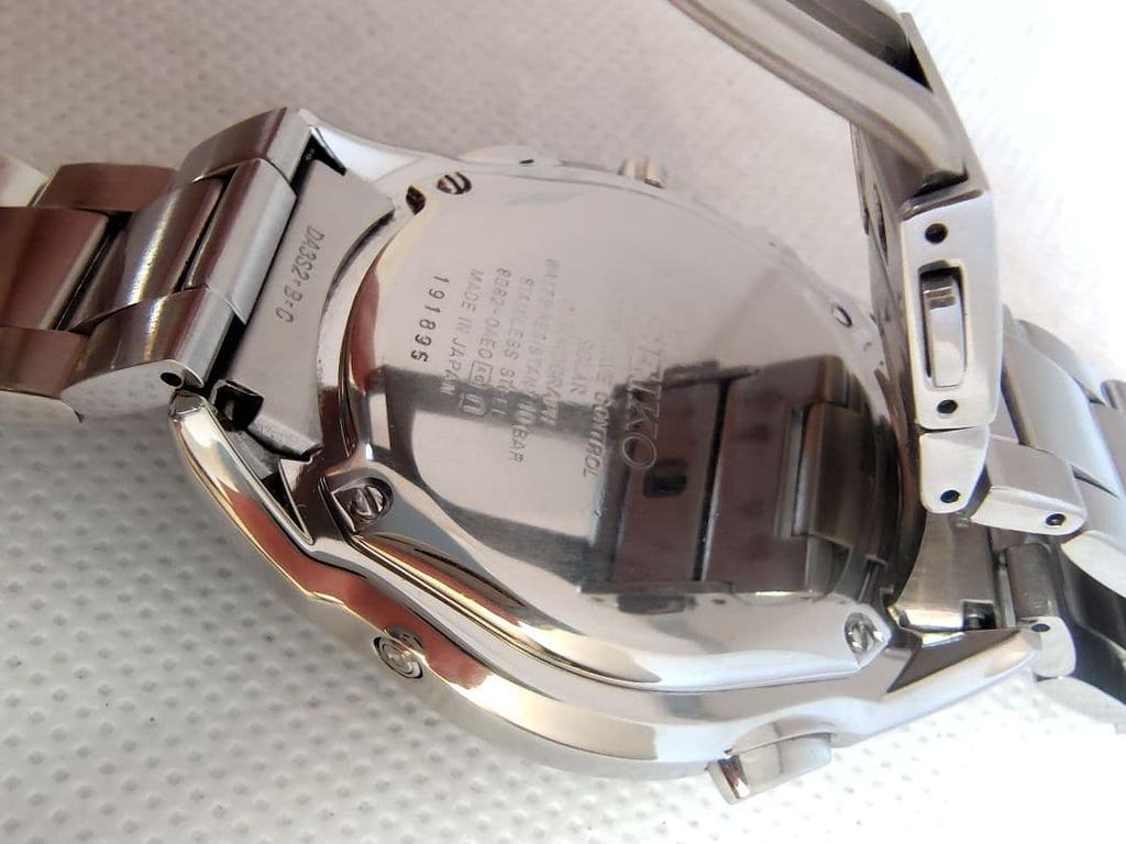 [USED] Seiko Brightz Chronograph, Black, Radio-Controlled Solar