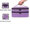 Nail Polish & Essential Oil Travel Bag - Holds 42 Bottles, Large Capacity, Multi-functional Storage Handbag