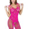 Good Women's Sleepwear Sexy Transparent Hollow Underwear One-piece Stockings Body Adult Sling Open Crotch Bodysuit New 1PC