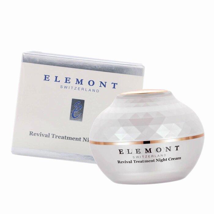 Elemont Revival Treatment Night Cream (Firming, Lifting, Anti-Wrinkle Aging, Hydrating, Brightening) (E50Ml) E108