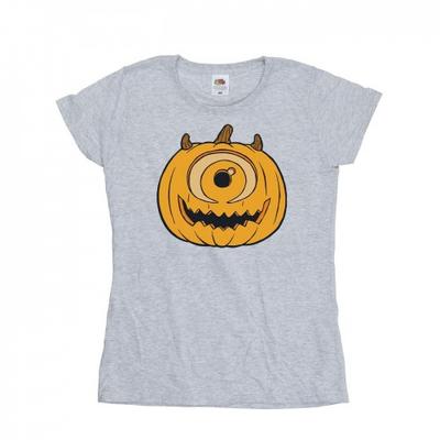 Womens/Ladies Pumpkin Cotton Halloween T-Shirt