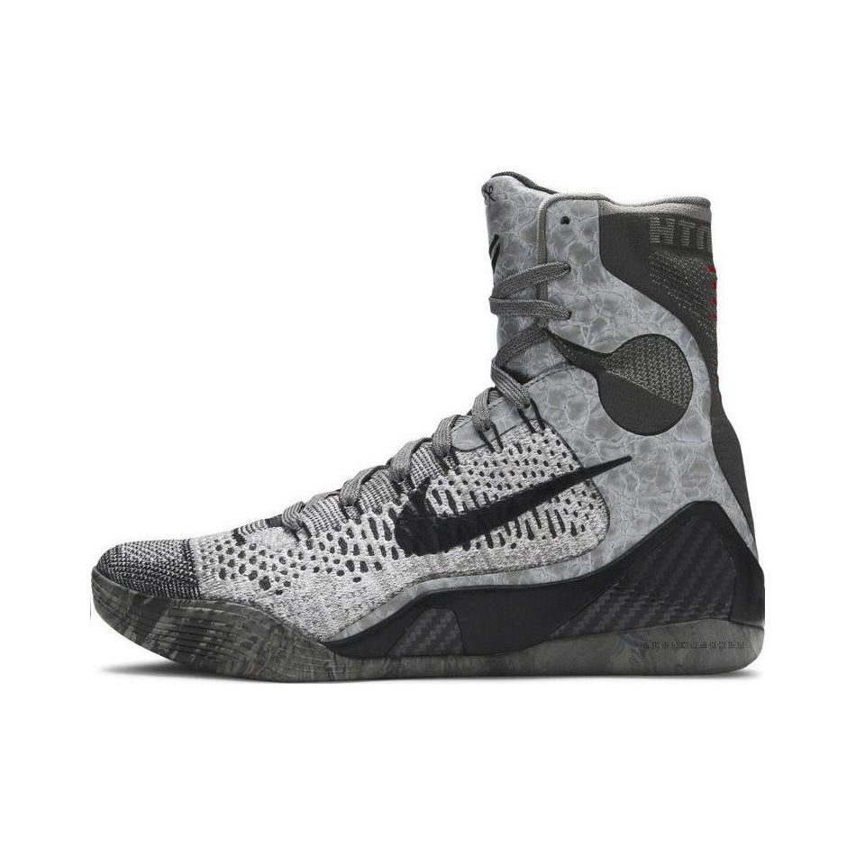 

Мужские кроссовки Nike Kobe 9 Elite XDR Details Grey Dark-Base-Grey Black 641714-004