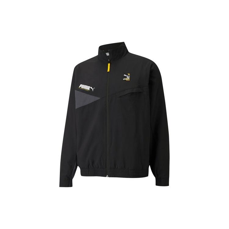 PUMA International Winterized Woven Jacket Black Men s 533087-01 XL