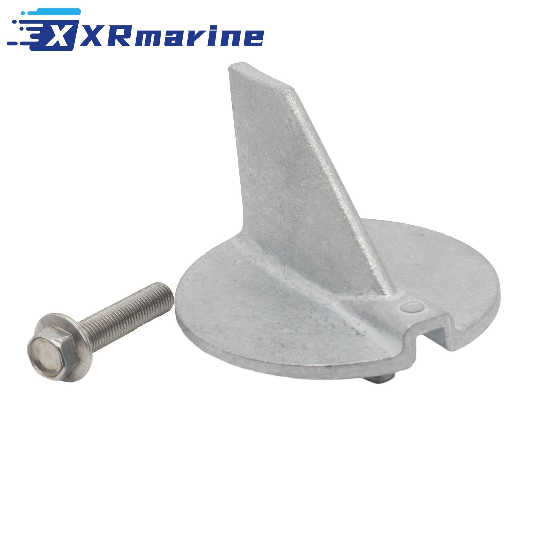 6E5-45371 Boat Trim Tab Zinc Anode for Yamaha 2/4-Stroke 75HP To 225HP Outboard Engine 6E5-45371-01 Sierra 18-6097 Trim Tab Zinc Anode