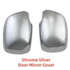 For Toyota Kluger Highlander 1998 2000 2002 2003 Rearview Car Accessories Plated ABS Chrome Door Mirror Cover Trim Paste Style