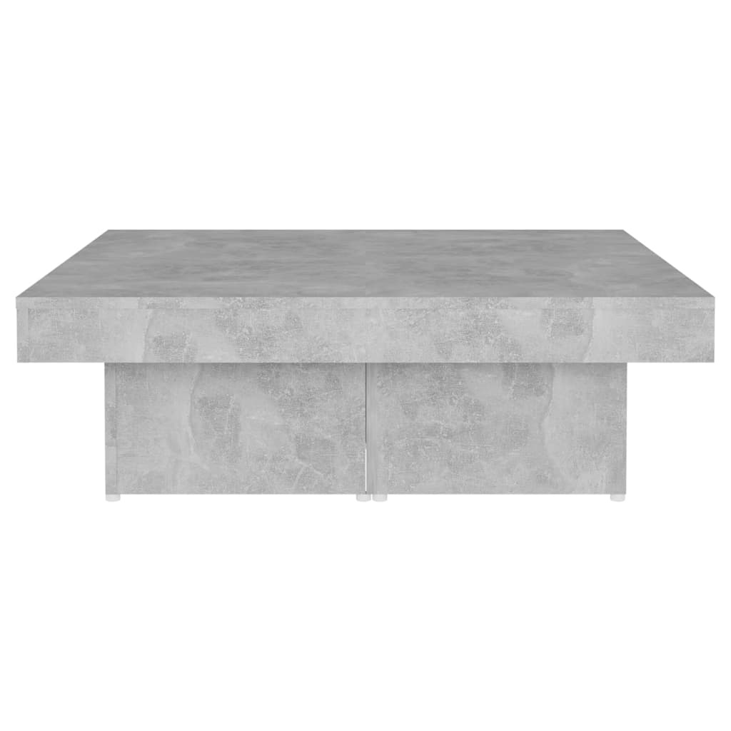 Vidaxl Couchtisch, Betongrau, 90x90x28 cm