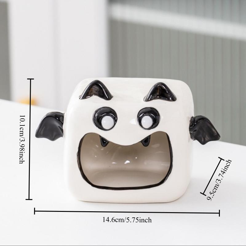 Halloween Gift Pumpkin Ghost Aromatherapy Candle Stand Scene Atmosphere Decoration Ghost Festival Gift Candy Storage Ornament