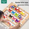 Cross-border Kids' Magnetic Counting Maze Toy for Early Learning