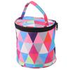 Knitting Bag Storage Bag for Tool Wool Swter Crochet  Storeroom(Multi Color Round S)