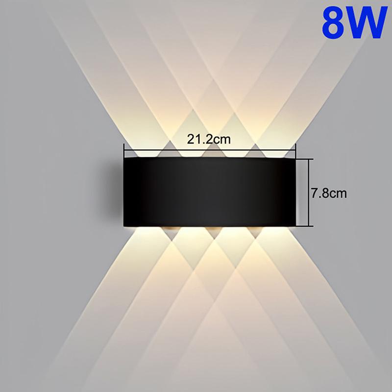 4W 6W 8W 10W Led Wall Light Outdoor Waterproof Garden Lights Interior Wall Light For Bedroom Living Room Porch Lighting