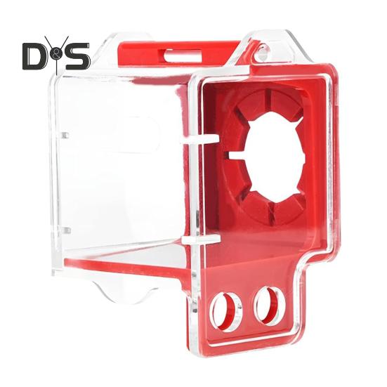 

1/2/3 шт. Крышка кнопки аварийной остановки Прозрачная конструкция Простая установка Хорошо видимая крышка переключателя Большая блокировка кнопки 1pc