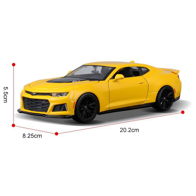 AABKA1 Maisto 1:24 Chevrolet Camaro ZL1 2017 Alloy Car Diecasts & Toy Vehicles Miniature Scale Model Car Toys For Children