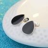 925 Sterling Silver Earrings for Women Original Charm Double Hoop Earrings Pave CZ Fine Engagement Anniversary Jewelry E557