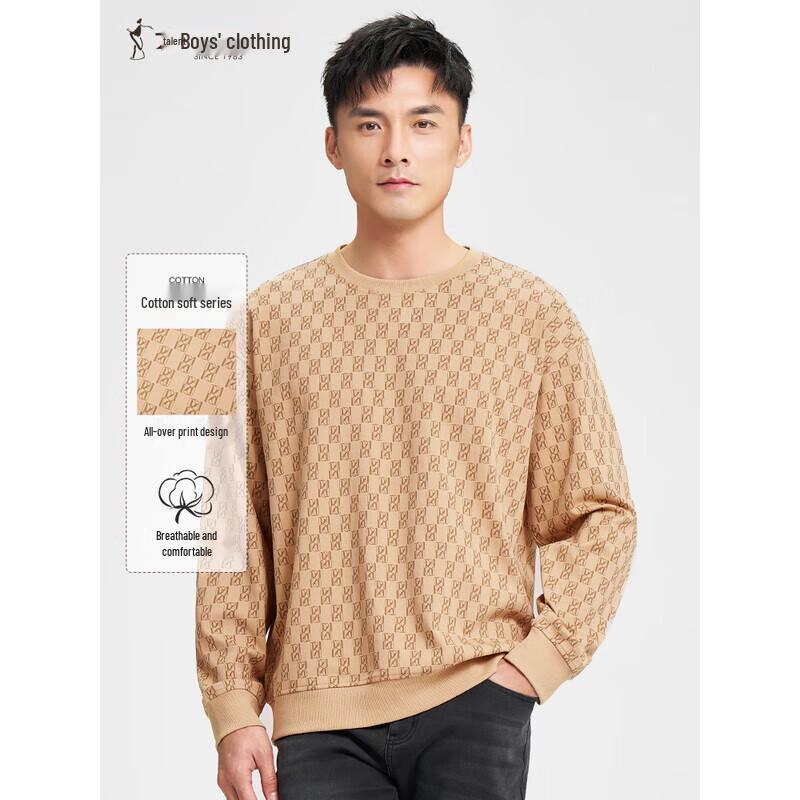 

TRIES Мужской свитшот с круглым вырезом и длинными рукавами 2XL