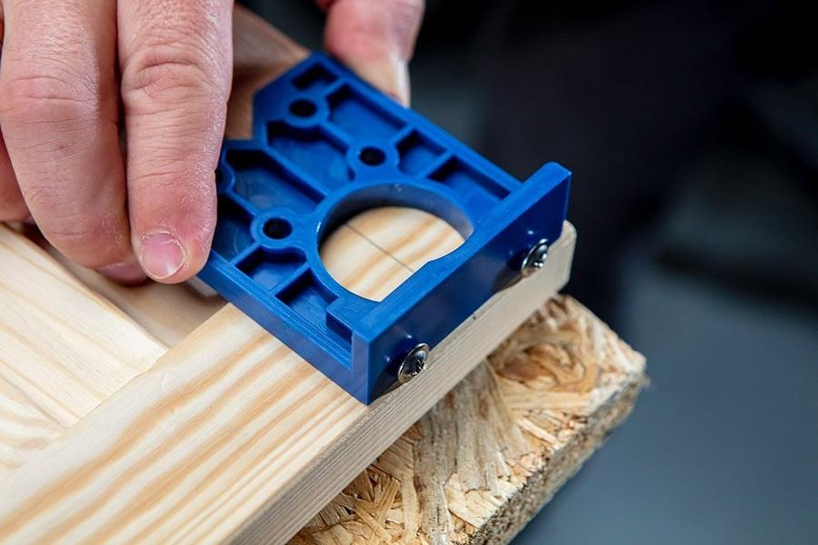 35 Mm Flush Cutter With Limit + Template - T 57H003