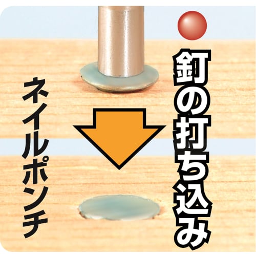 Ichinen Access Tool Division Ichinen Access Strong Tool Hammer Punch 2-Way Double Patch S Type 5431