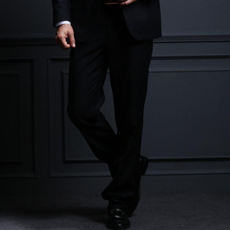 Pelomon Men's Business Casual Wool Trousers