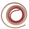 3 Meter Peel and Stick Quarter Round Molding Trim Flexible PVC Baseboard Trim for Walls Floors Stairs Bathtub Curved Surfaces