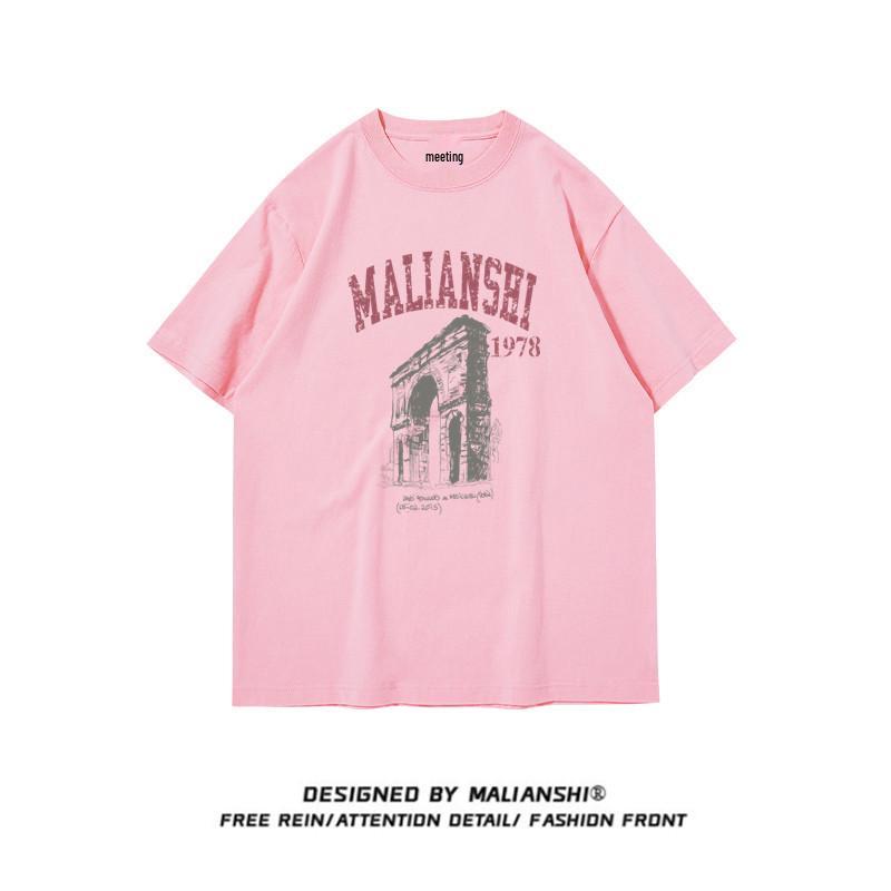 Women's Plus Size Oversized Cotton Streetwear Tee: Trendy Lazy Style for Chubby Girls & Couples