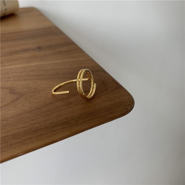 

Gothic Metallic Line Thin Nail Rings Everyday Fingertip Protective For Women Cover Modish Fashionable JewelryFashion Jewelry