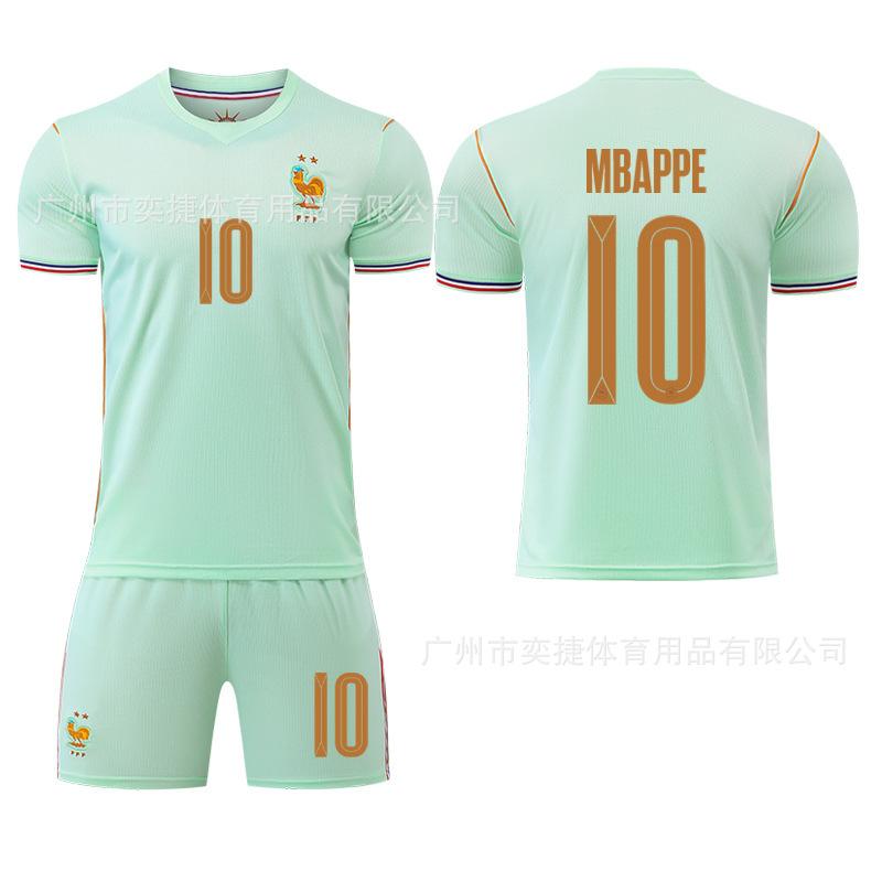 A2627 US, Canada and Mexico World Cup France Away No. 10 Mbappe Football Jersey 7 Dembele 11 Olise Jersey