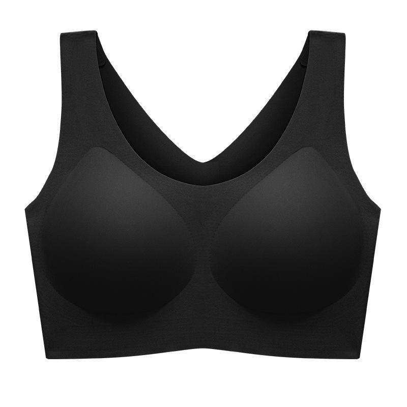 Cloud Seamless Women's One-Piece Bra, Size-Free for Large or Small Busts, Fixed Cup, Thin Design