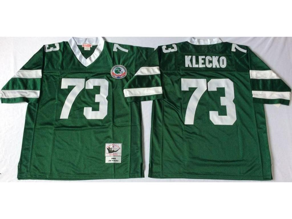 Men's New York Jets Retro American Football Jersey #12 Sportswear Training Uniform